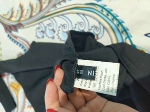 Chic One-Shoulder Black Dress