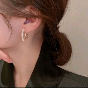 Heart Hoop Earrings