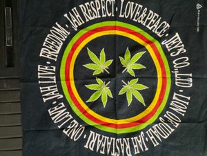 Marley Rasta Themed Scarf