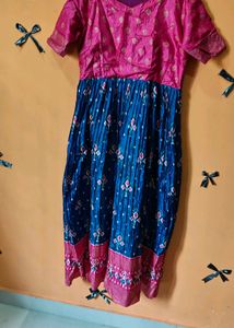 crush ikkat dress