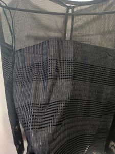 Kazo Sheer Black Top