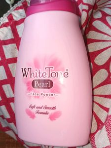 White Tone Pearl Face Powder with FREE Mascara