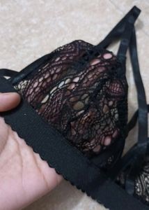 Large Size Net Designer Bra