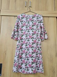 Chic Floral Print Dress