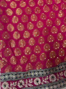 Elegant Pink &amp; Gold Kurta