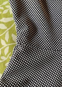 Dorothy Perkins Black And Ivory Spot Dress