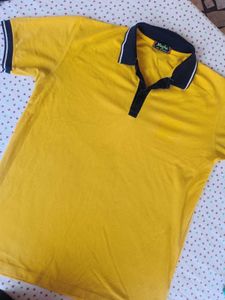 Men's Yellow Polo T-Shirt