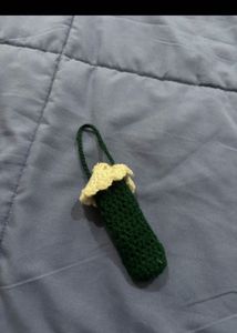Crocheted Hair Clip Holder