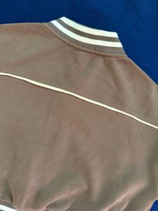 Brown Varsity Letterman Jacket