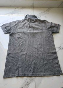 Men's Grey Polo T-Shirt
