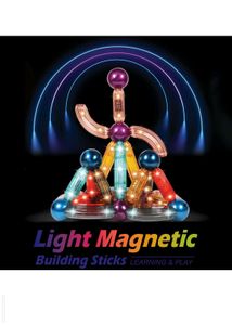 Light Magnetic Building Sticks