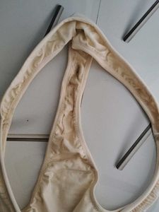 Cream Thong