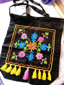 Kashmiri Work Tote Bag