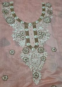 Light Pink Dress Material