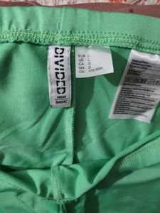 Mint Green Wide Leg Pant