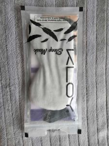 KLOY Velvet Sleep Mask - Grey - Soft &amp; Light