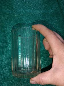 Vintage Fluted Glass Tumbler
