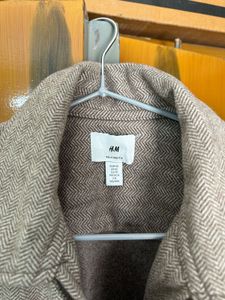 h&amp;m overshirt jacket coat