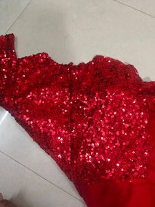 Stunning Red Sequin Gown