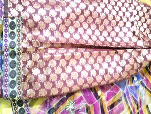 Multi Colour designer Net Saree