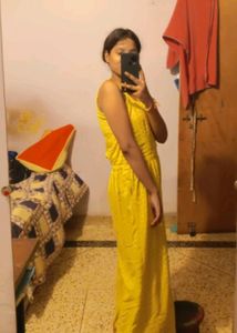 Light Green Printed Jumpsuit For Women