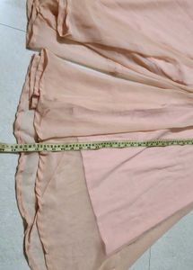 Peach color Flared palazzo