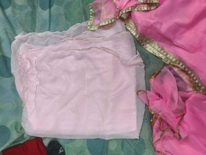 Pink Dupatta Combo