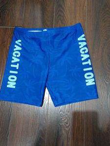 Blue Vacation trunks M size
