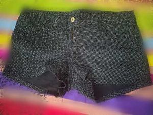 Pair of stylish shorts - Denim and Lacy