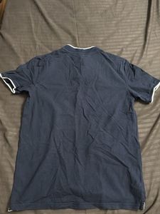 Benetton Navy Blue Polo Shirt