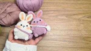 Cute Animal Keychains 💕 one peace