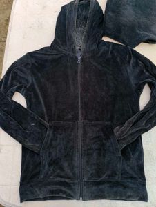 ⚡SALE⚡Velvet Zip-Up Hoodie suit