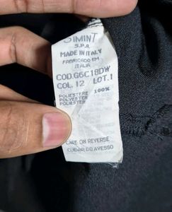 Classic Black Button-Up Work Shirt / size- 46,31