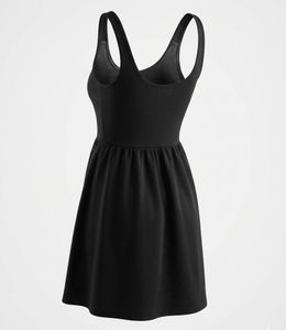 Black Sleeveless Fit and Flare Dress Zudio