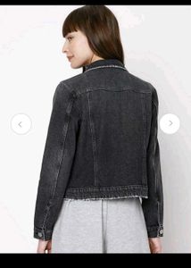Vintage Black Denim Jacket NEW