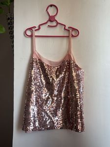 Sparkly Sequin Cami Top