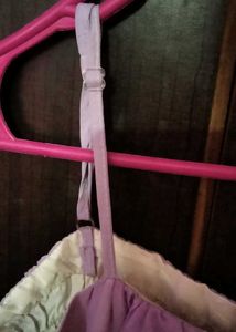Lavender Flowy Party Dress