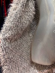 beautiful fur cardigan