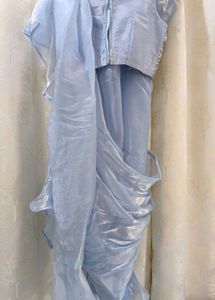 Ready To Wear Stiched Blouse Handwork Saree
