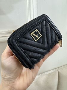 Victoria's Secret Black Quilted Wallet