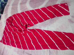 Vibrant Pink Bandhani Print Kurta with tauser