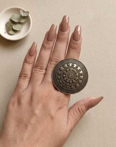 Vintage Oxidised Ring