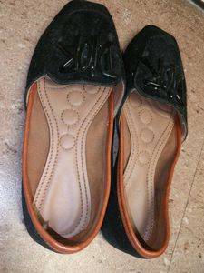 Designer Black Flats