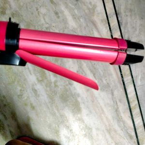 Pink Hair Curler &amp; Straightener