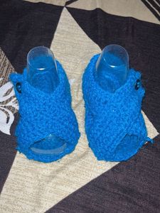 Handmade Crochet Baby Booties