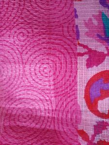 Pink And Purple Saree
