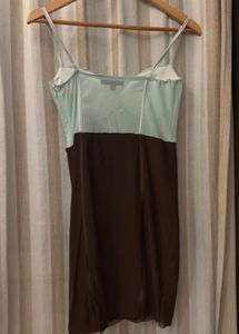 Sheer Corset Mini Dress
