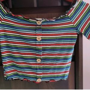 Crop Top Stretchable