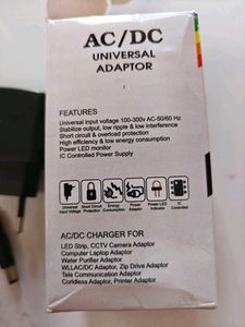Ac/Dc Universal Adopter New With Box