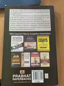 Quick General Knowledge Book